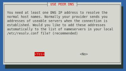 تنظیمات اینترنت برای سیتم عامل Linux